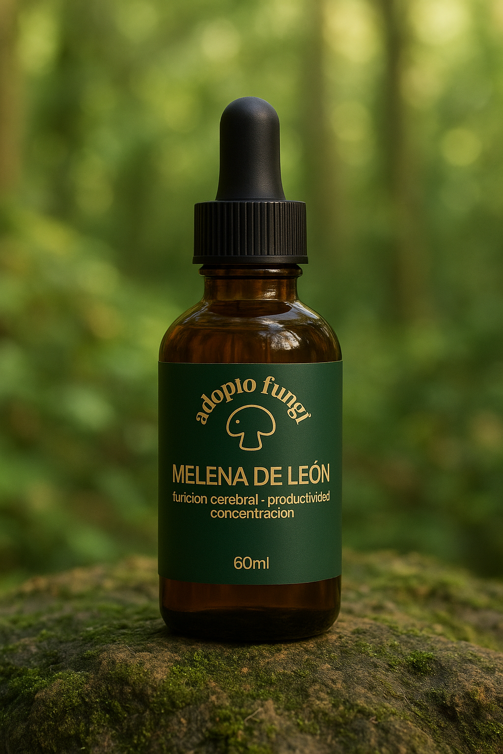 Melena De Leon 60ml | AdaptoFungi Paraguay